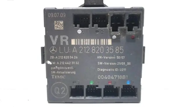 Mercedes-Benz E W212 Door control unit/module