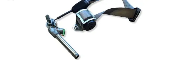 Opel Corsa D Front seatbelt F13225281 13225281 607860400