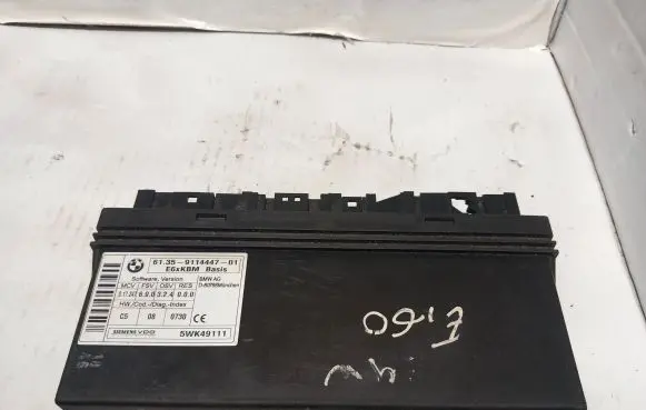 BMW 5 E60 E61 Central body control module 6135911444701 5WK49111