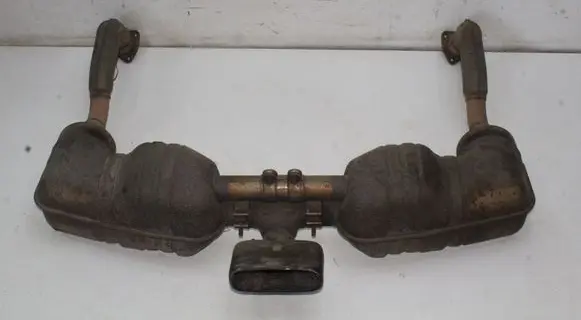 Porsche Boxster 987 Double Muffler 