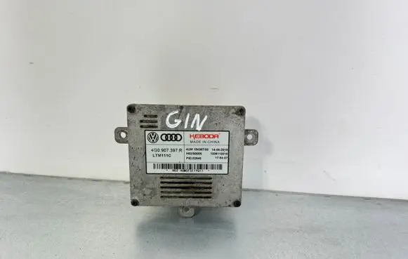 Audi A6 S6 C7 4G Headlight ballast module Xenon 4G0907397R LTM111C 4UM15436700