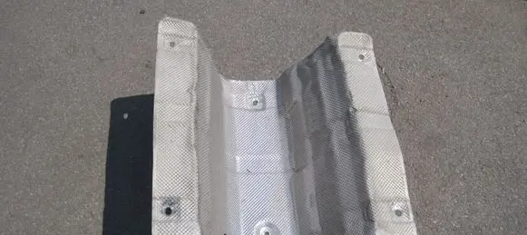 Maserati Quattroporte Heat shield in engine bay 67221900