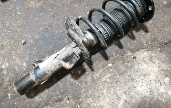 Volvo S60 Front shock absorber with coil spring 31277201