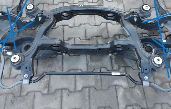Mercedes-Benz EQA Rear axle beam MERCEDESEQABELKA