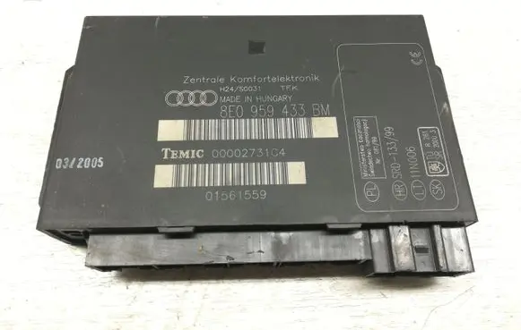 Audi A4 S4 B7 8E 8H Comfort/convenience module 8E0959433BM