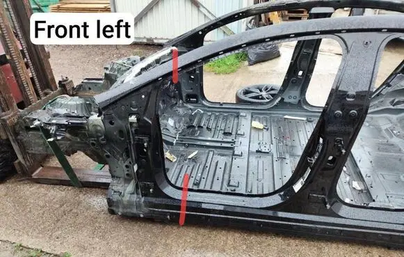 Mercedes-Benz EQE v295 Front quarter panel 