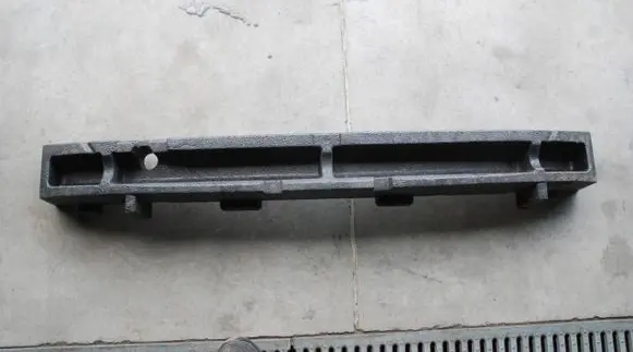 Front bumper shock/impact absorber