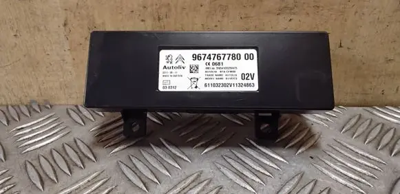 Peugeot 508 Bluetooth control unit module 9674767780
