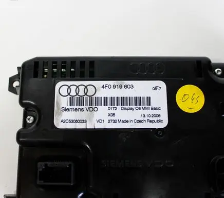 Audi A6 S6 C6 4F Screen/display/small screen 4F0919603