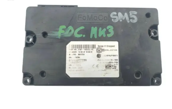 Ford Focus Other control units/modules E1BT14D212FE 209J00106 B017701