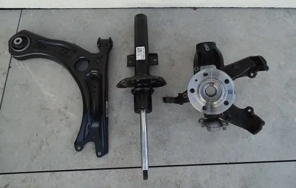 Volkswagen T-Roc Front wheel hub spindle knuckle 2Q0407256AD