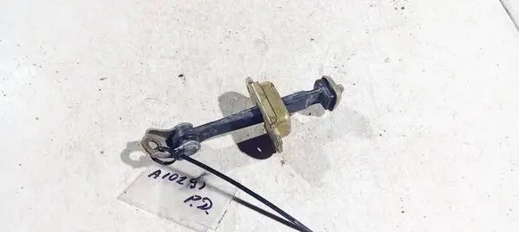 Front door check strap stopper