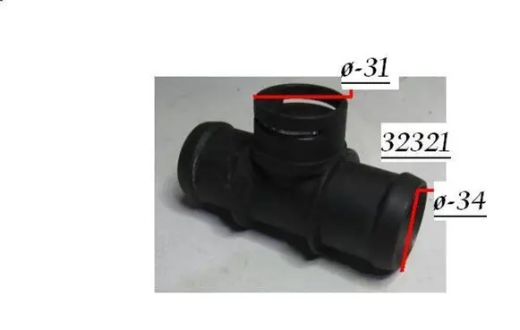 Seat Alhambra (Mk1) Engine coolant pipe/hose 32321