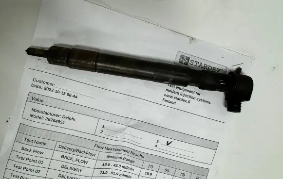 Chevrolet Captiva Fuel injector 28264951 25183186 ZNYSM181ES