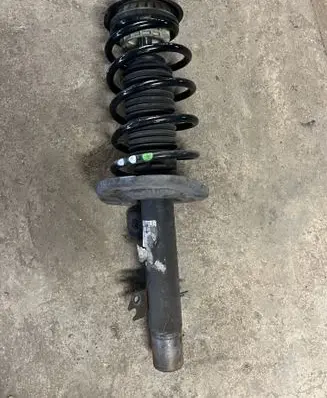 Peugeot 207 Front shock absorber with coil spring