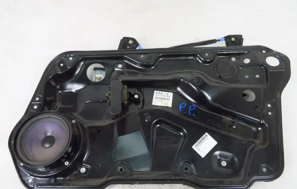Volkswagen Golf IV Front door manual window regulator 1J4837756B 1J4837730N