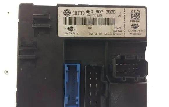 Audi A6 S6 C6 4F Comfort/convenience module 4F0907289G 4F0910289G