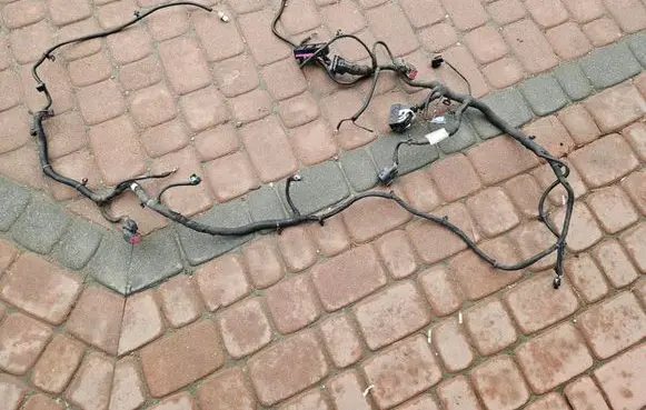 Engine installation wiring loom