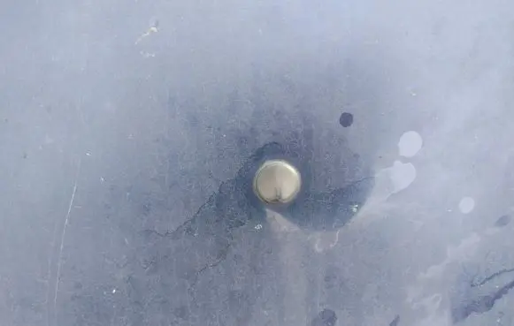 Opel Vectra B Windshield washer spray nozzle 