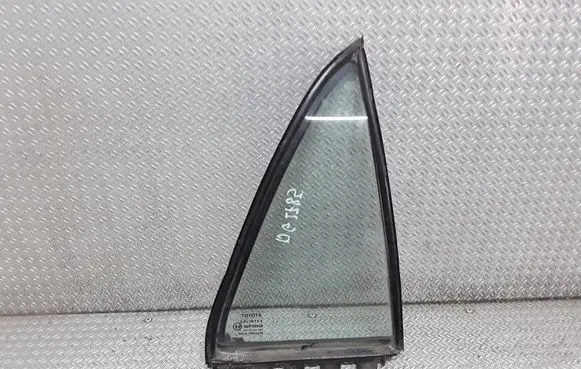 Rear vent window glass