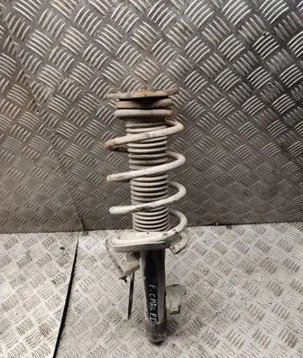 Front shock absorber with coil spring