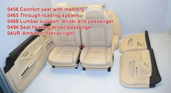 BMW 5 F10 F11 Seat set 
