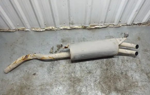 Volkswagen PASSAT B5 Rear muffler/silencer tail pipe 