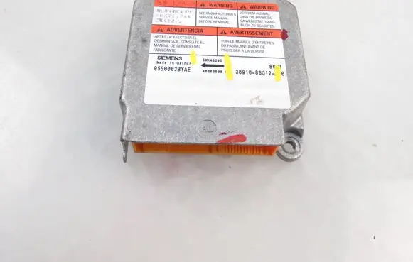 Suzuki Ignis Airbag control unit/module 3891086G12 5WK43395