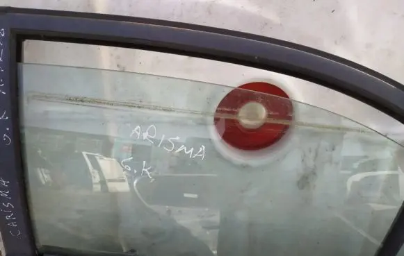 Mitsubishi Carisma Rear door window glass