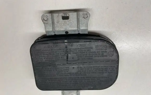 Front door airbag