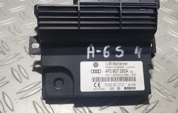 Audi A6 S6 C5 4B Power management control unit 4F0907280A 4F0910280