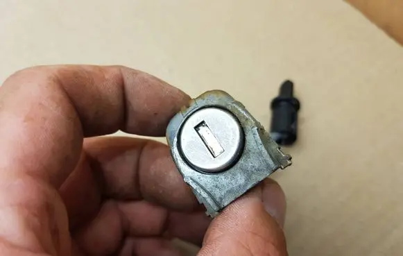 Audi A5 8T 8F Front door lock (next to the handle) 8T1837167