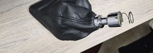 Ford Transit Custom Gear lever shifter trim leather/knob