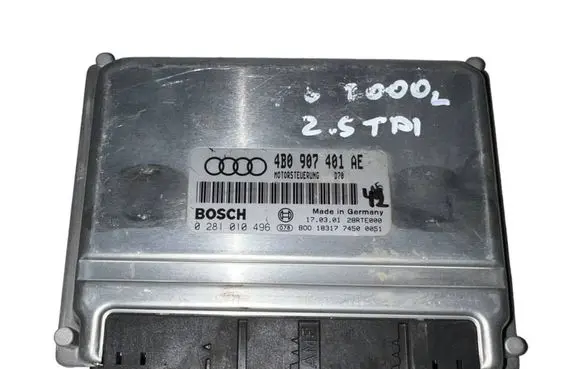 Audi A6 S6 C5 4B Engine control unit/module 4B0907401AE 0281010496 28RTE000