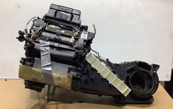 Interior heater climate box assembly