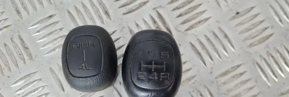 Opel Frontera B Gear lever shifter trim leather/knob