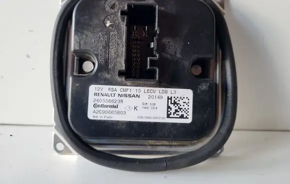 Renault Clio V LED ballast control module 260556623R