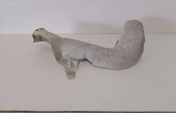 Audi A1 Exhaust heat shield 8X0201307B