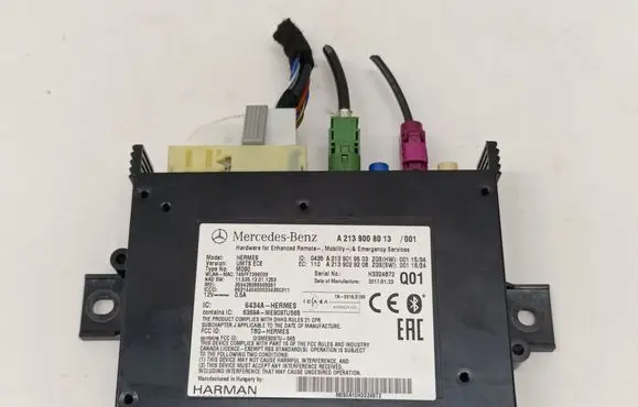 Mercedes-Benz CLA C117 X117 W117 Bluetooth control unit module A2139008013