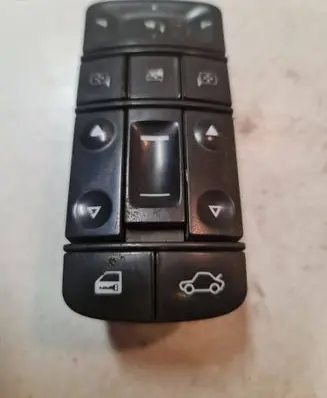 Opel Vectra C Electric window control switch 09185955 03099T 687833988