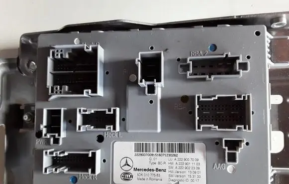 Mercedes-Benz C W205 Other control units/modules A2229007009