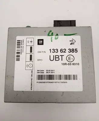 Opel Insignia A Other control units/modules 13362385 10R036310 23022011