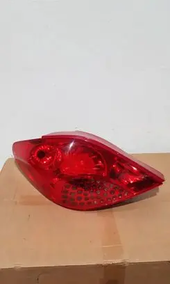 Peugeot 207 Rear/tail lights 9649986680