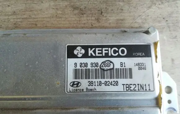Hyundai Getz Engine control unit/module 3911002420
