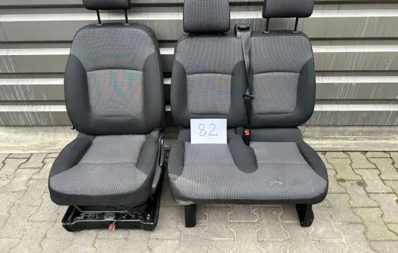 Renault Trafic III (X82) Seat and door cards trim set 876207632R