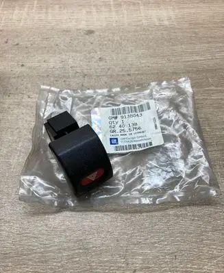 Opel Astra F Hazard light switch 9138043 09132302 09138043