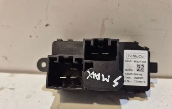Ford S-MAX Heater blower motor/fan resistor 6G9T19E624DB