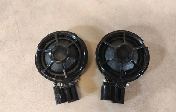 Front door high frequency speaker