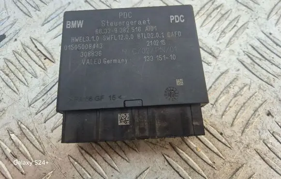 BMW X5 F15 Parking PDC control unit/module 9382516 66339382516