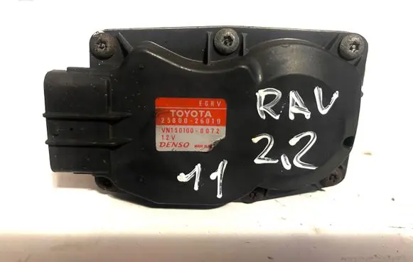Toyota RAV 4 (XA30) EGR valve 2580026010